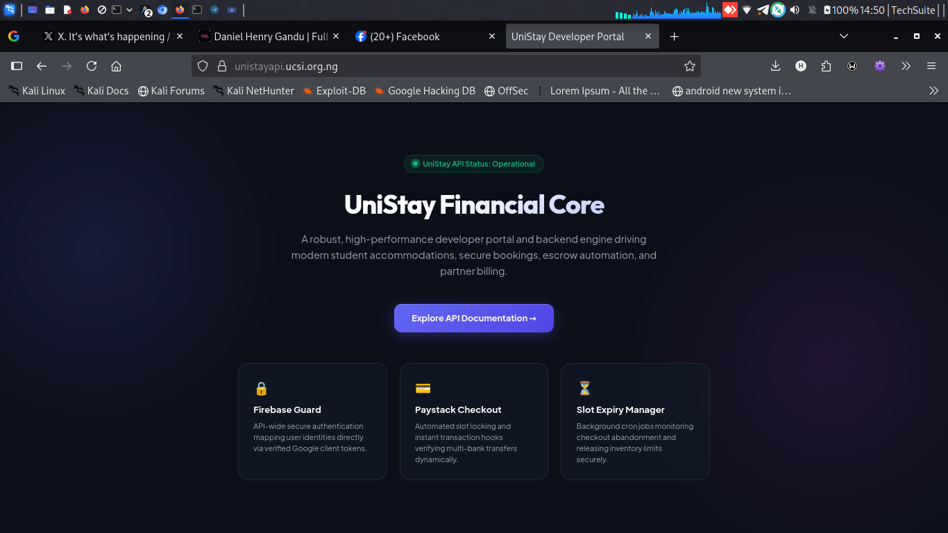 Backend Engine for Student Accommodation & Escrow Bookings